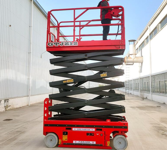 阿拉善右自行走移动式升降机